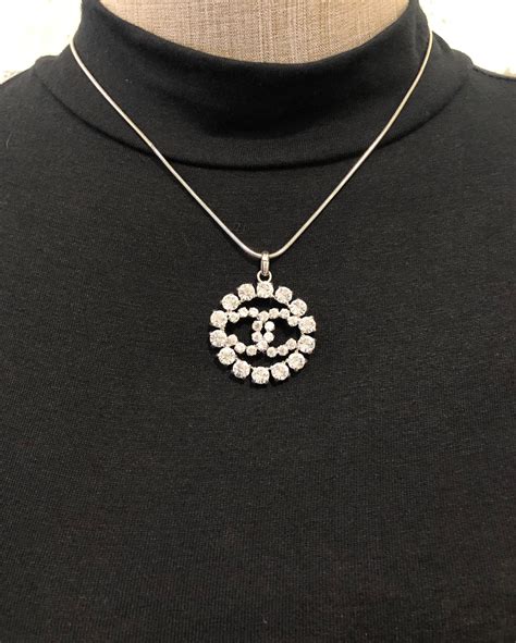 chanel charm pendant|authentic Chanel pendant necklace.